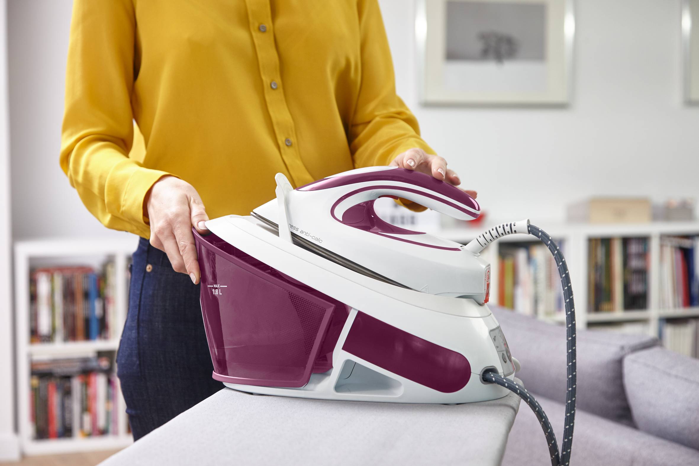 Tefal Express Anti-Calc SV8054E0 - Dampfbügeleisen mit automatischer Abschaltung-2