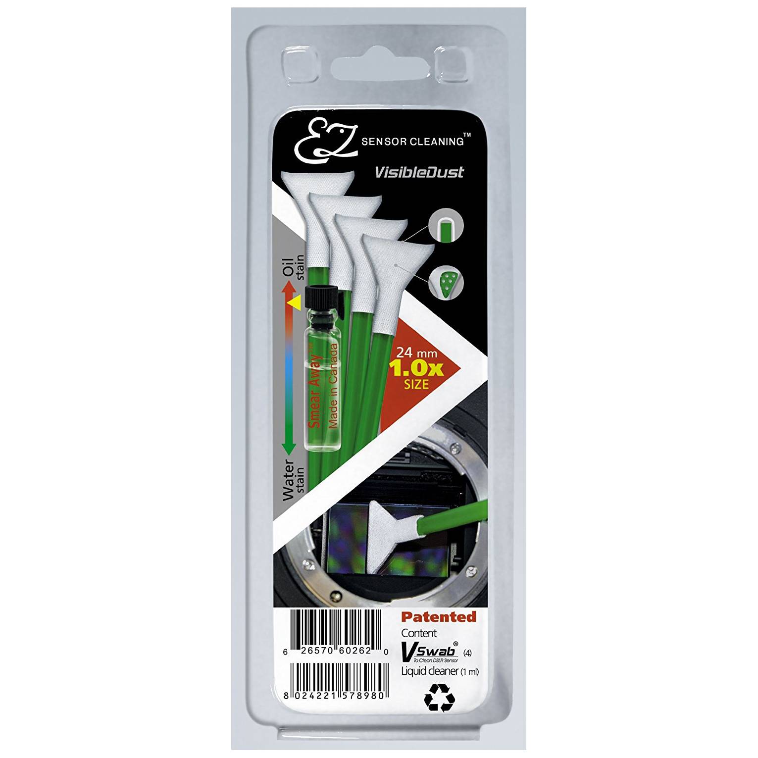 VISIBLE DUST - VisibleDust EZ Sensor Cleaning Kit Smear Away-1
