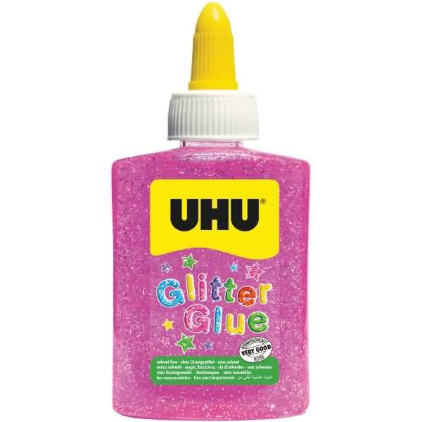 Glitzerkleber 90g pink