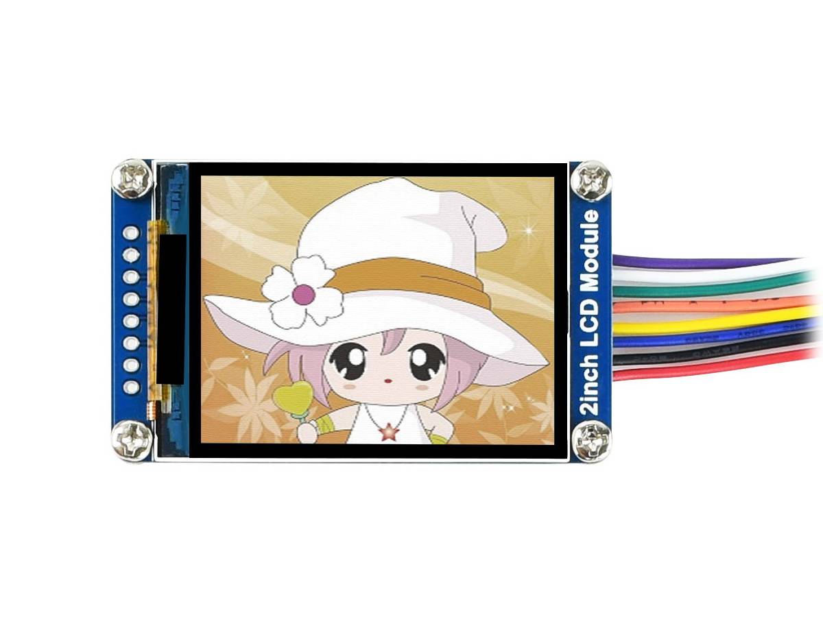 WaveShare 240×320, General 2inch IPS LCD Display Module-1