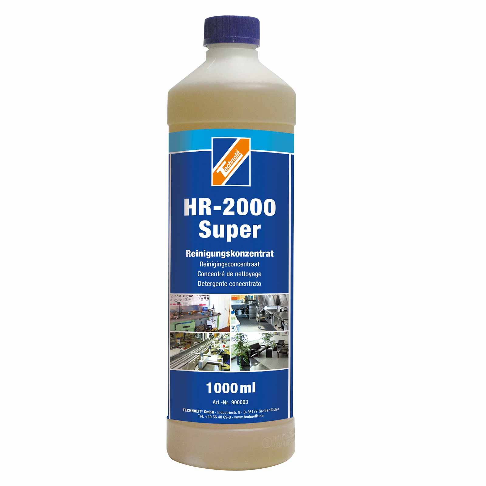 TECHNOLIT Reinigungskonzentrat HR-2000 Super - Inhalt:1 Liter-1