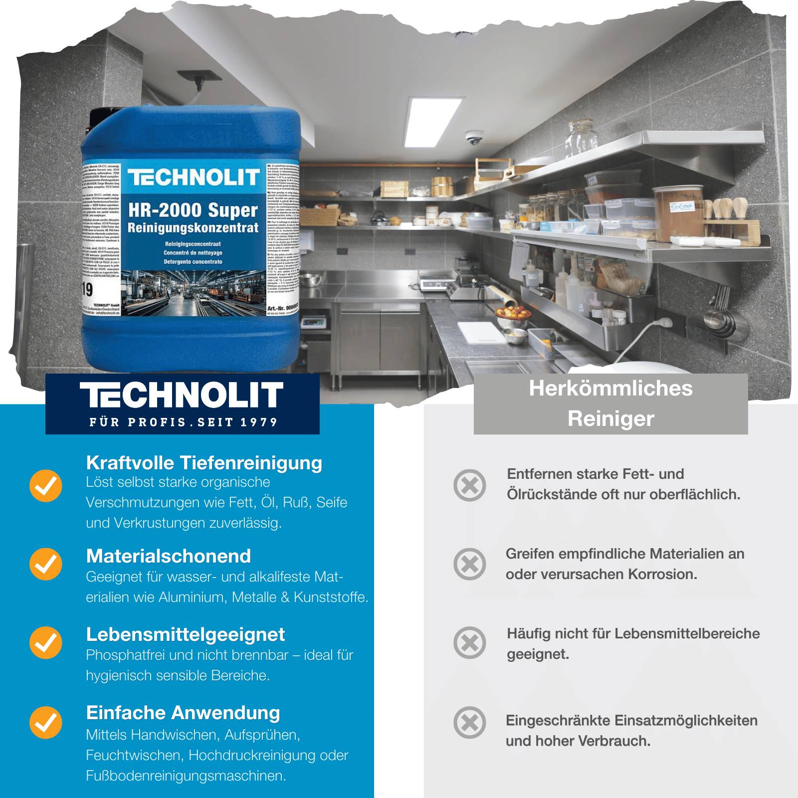 TECHNOLIT Reinigungskonzentrat HR-2000 Super - Inhalt:5 Liter-4