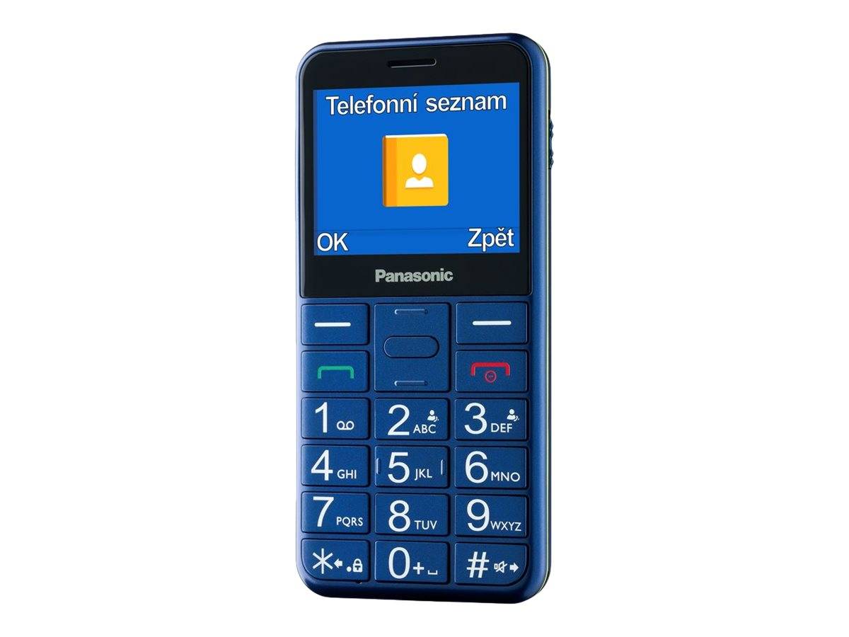 Panasonic KX-TU155 - Feature Phone - Dual-SIM - microSD slot - LCD-Anzeige - 240 x 320 Pixel-0