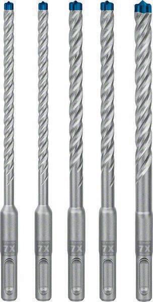 EXPERT SDS Plus-7X Hammerbohrer-Set, 5-teilig, 6/6/8/8/10 mm für Beton-0