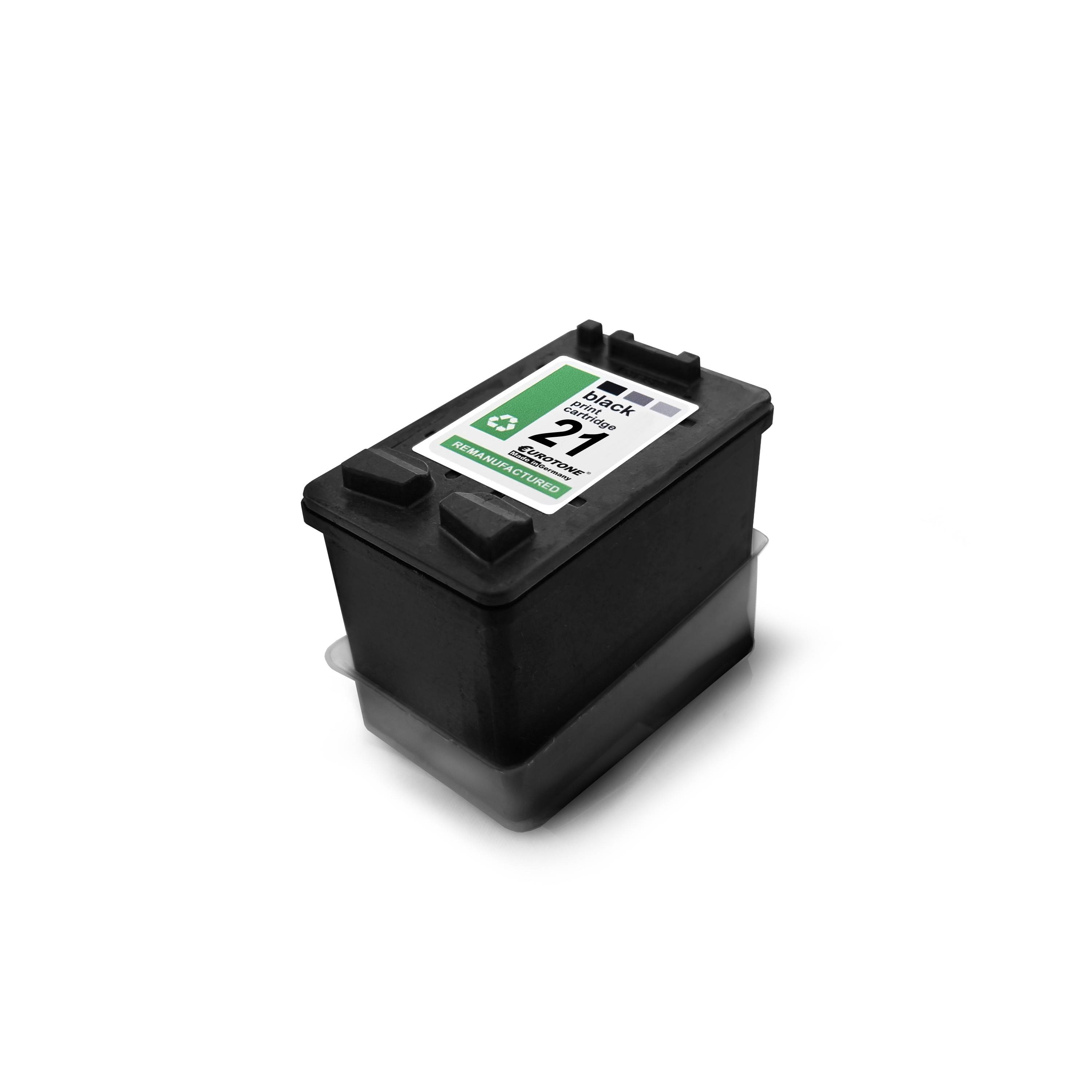 Eurotone 1 Tintenpatrone ersetzt HP 21XL C9351CE-0