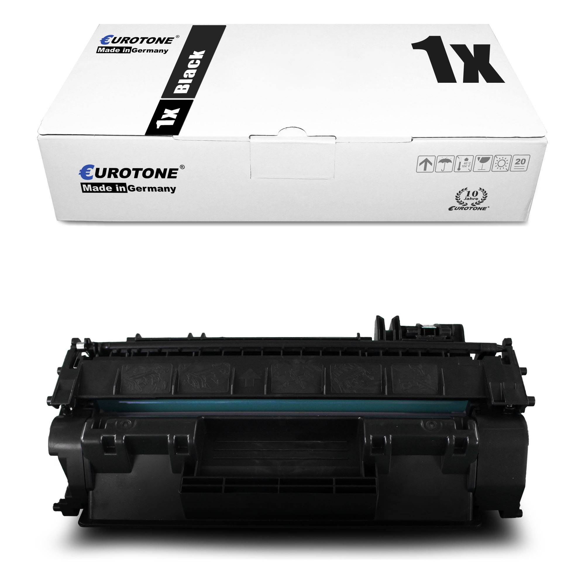 Eurotone 1 Lasertoner ersetzt HP Q7553X 53X-0