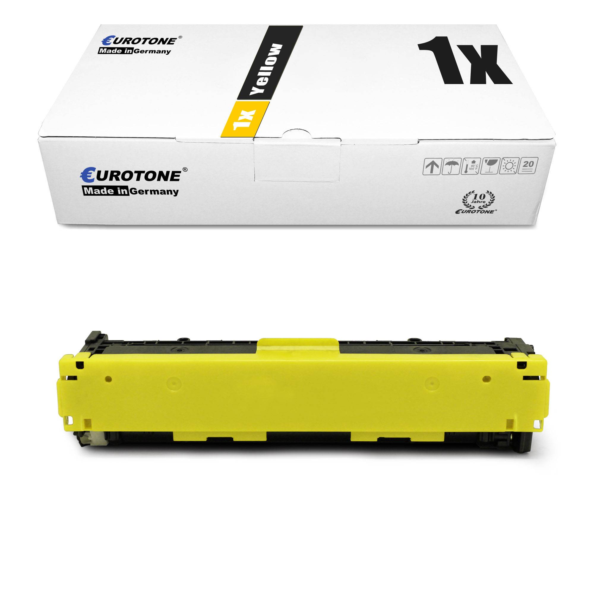 Eurotone 1 Lasertoner ersetzt HP CE322A 128A-0
