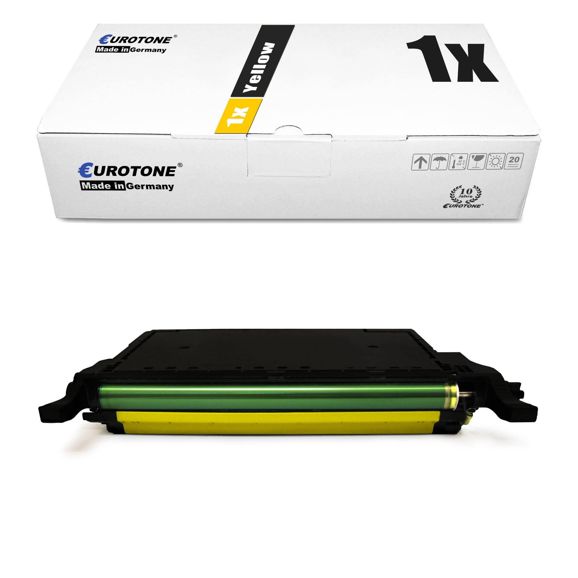 Eurotone 1 Lasertoner ersetzt Samsung CLT-Y6092S CLT6092-0