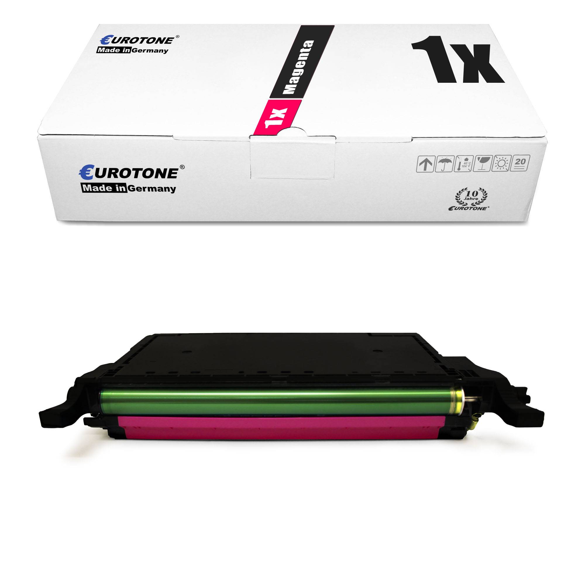 Eurotone 1 Lasertoner ersetzt Samsung CLP-M600A-0