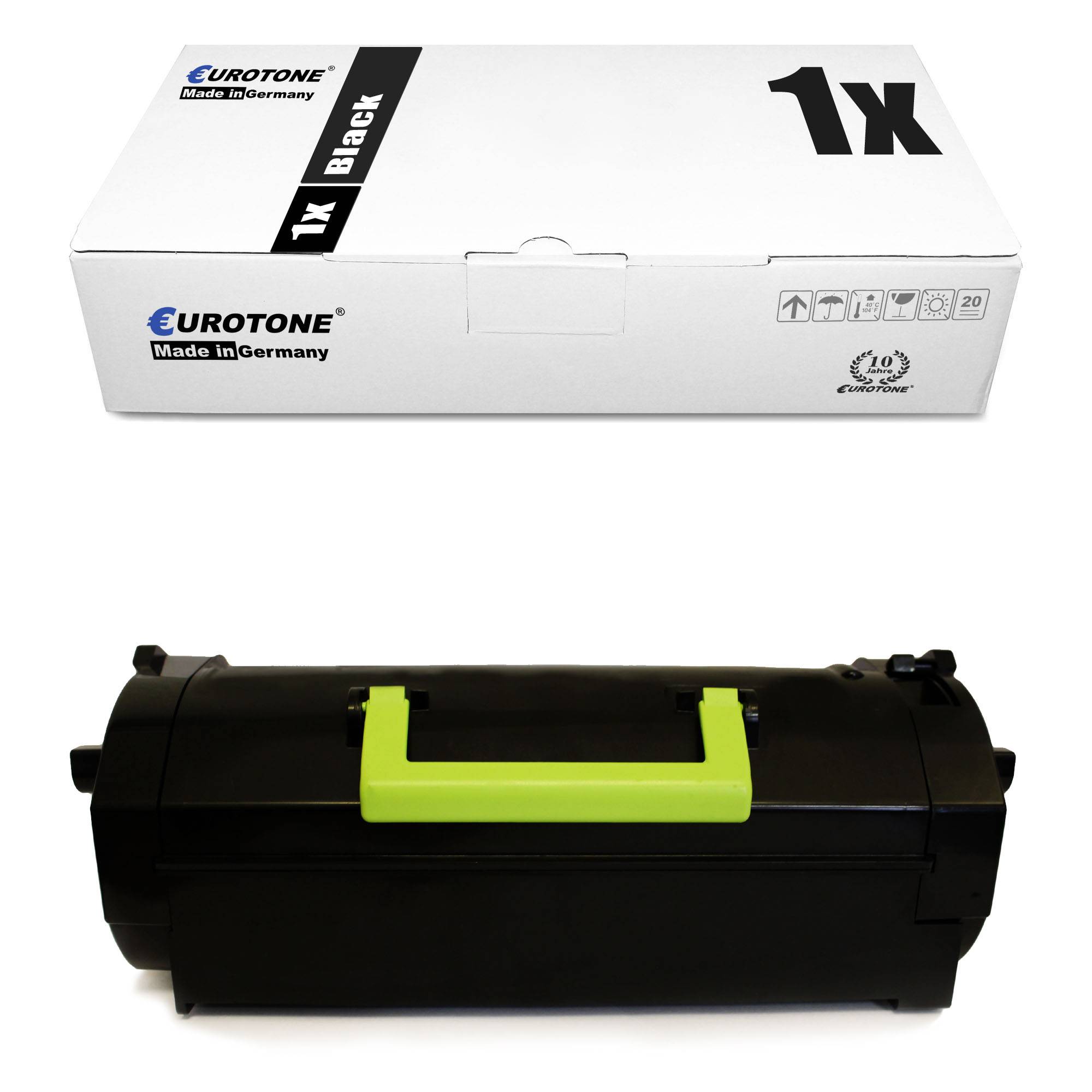 Eurotone 1 Lasertoner ersetzt Lexmark 62D2X00-0
