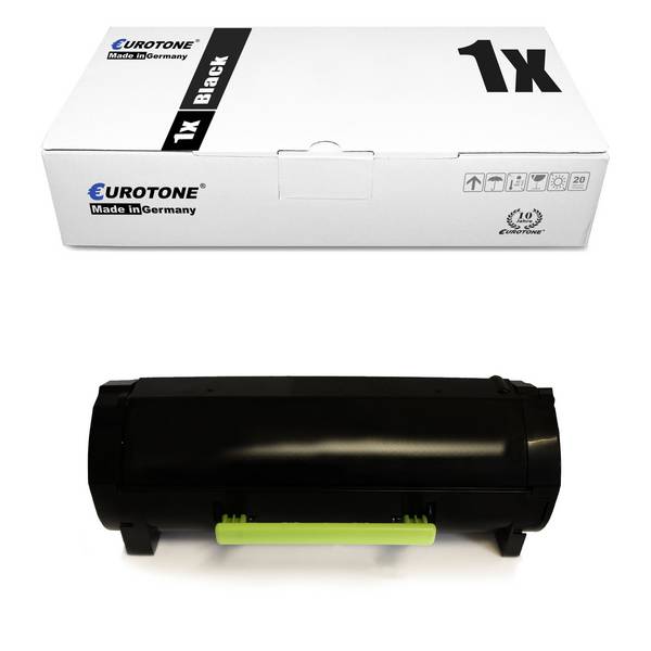 Eurotone 1 Lasertoner ersetzt Lexmark 60F2X00 602X