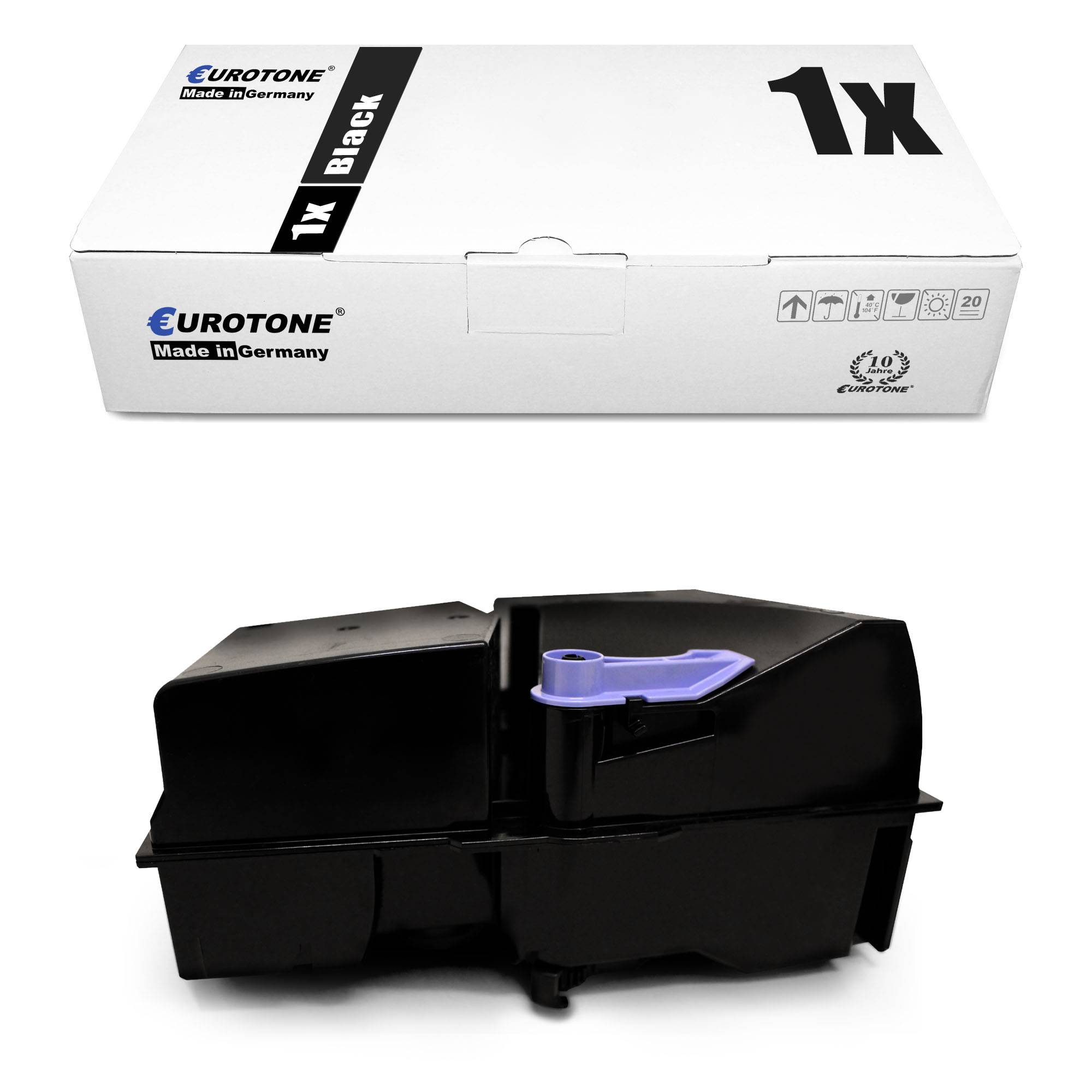 Eurotone 1 Lasertoner ersetzt Kyocera TK-825K TK825 1T02FZ0EU0-0