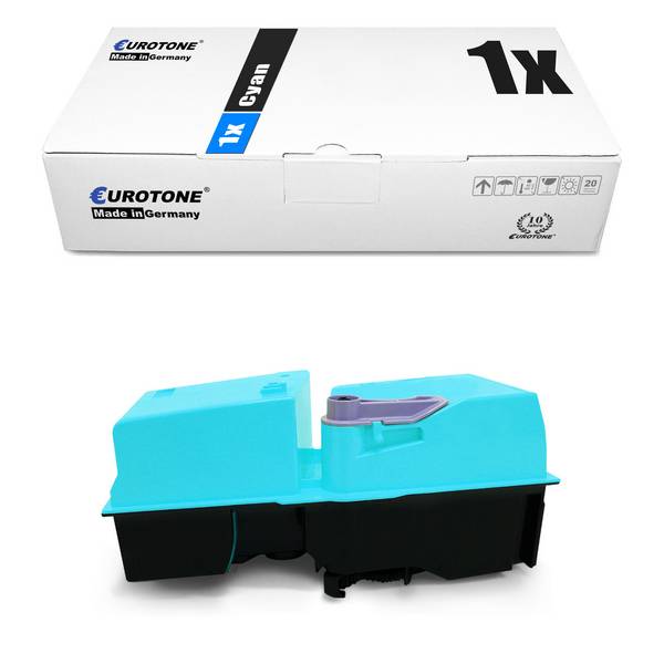 Eurotone 1 Lasertoner ersetzt Kyocera TK-825C TK825 1T02FZCEU0