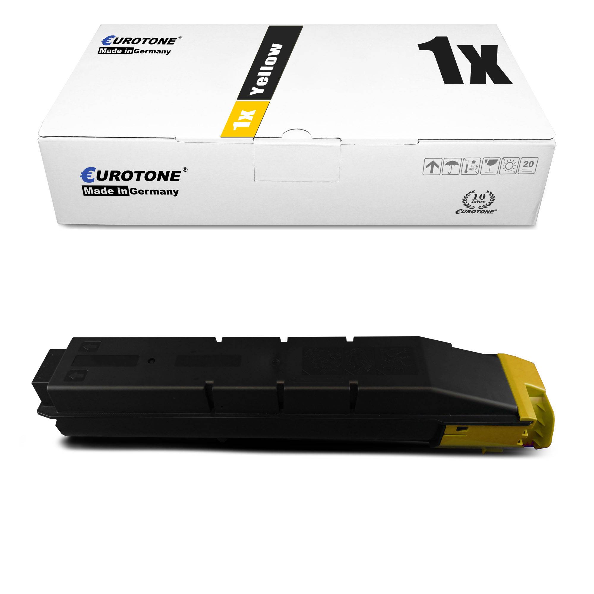 Eurotone 1 Lasertoner ersetzt Kyocera TK-8305Y TK8305 1T02LKANL0-0