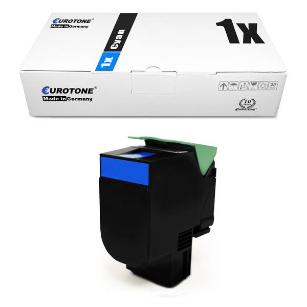 Eurotone 1 Lasertoner ersetzt Lexmark 71B0020 71B20C0