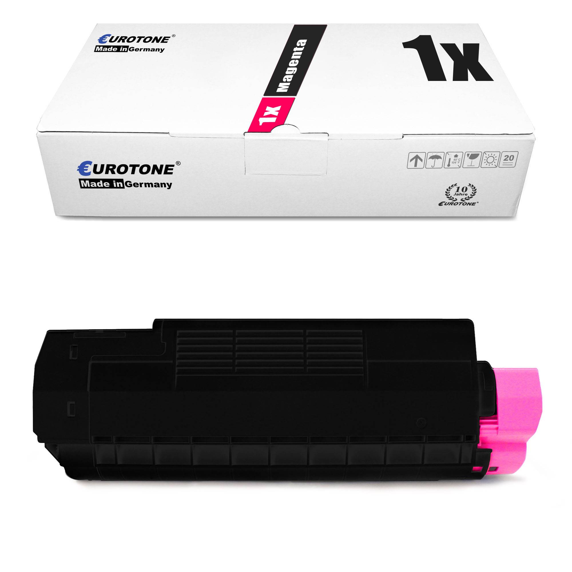 Eurotone 1 Lasertoner ersetzt OKI 42127406 C5100 Series-0