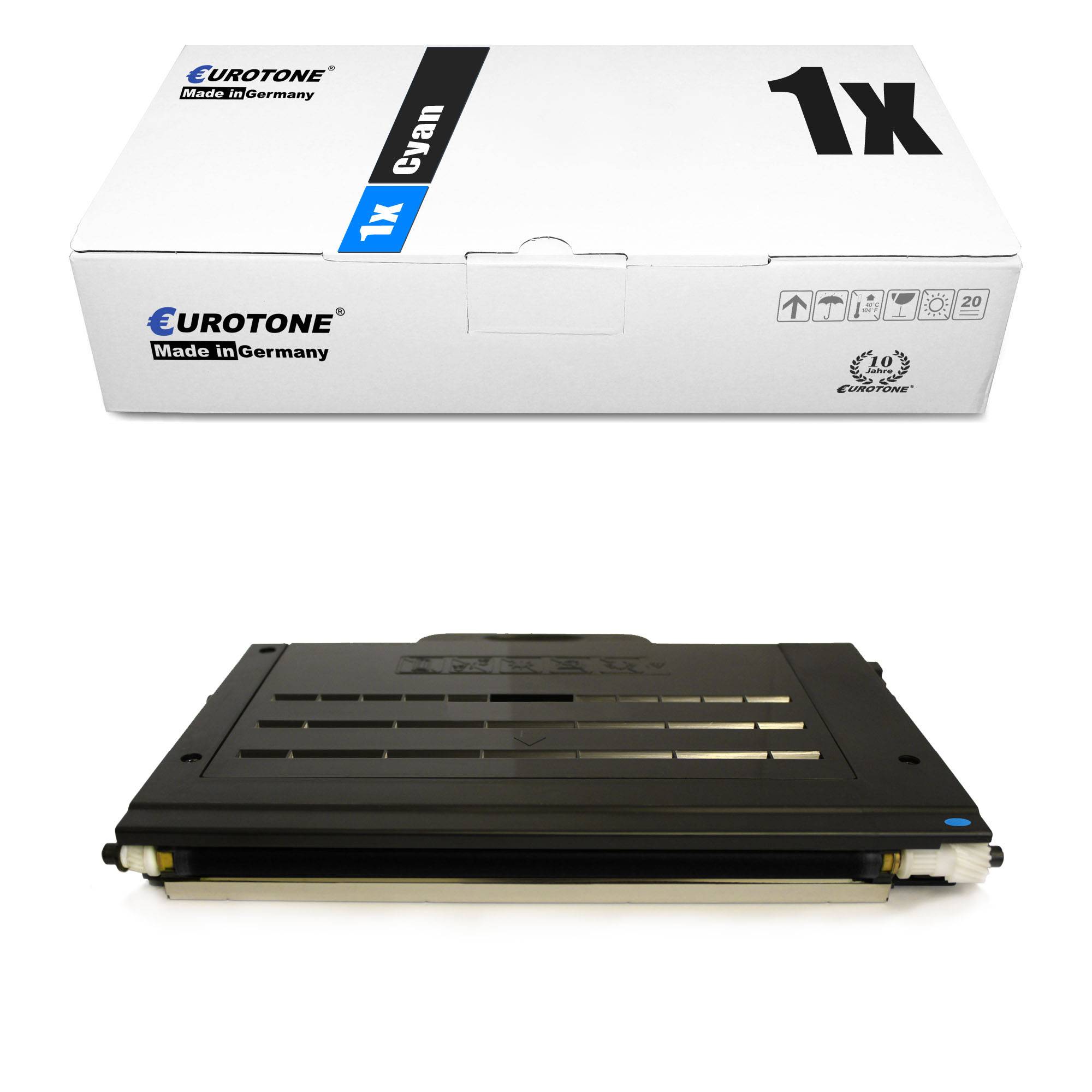 Eurotone 1 Lasertoner ersetzt Samsung CLP-500D5C-0