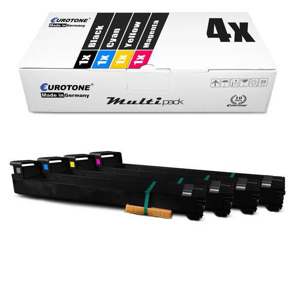 Eurotone 4 Lasertoner ersetzt HP CF310A 826A CF311A 826A CF313A 826A CF312A 826A