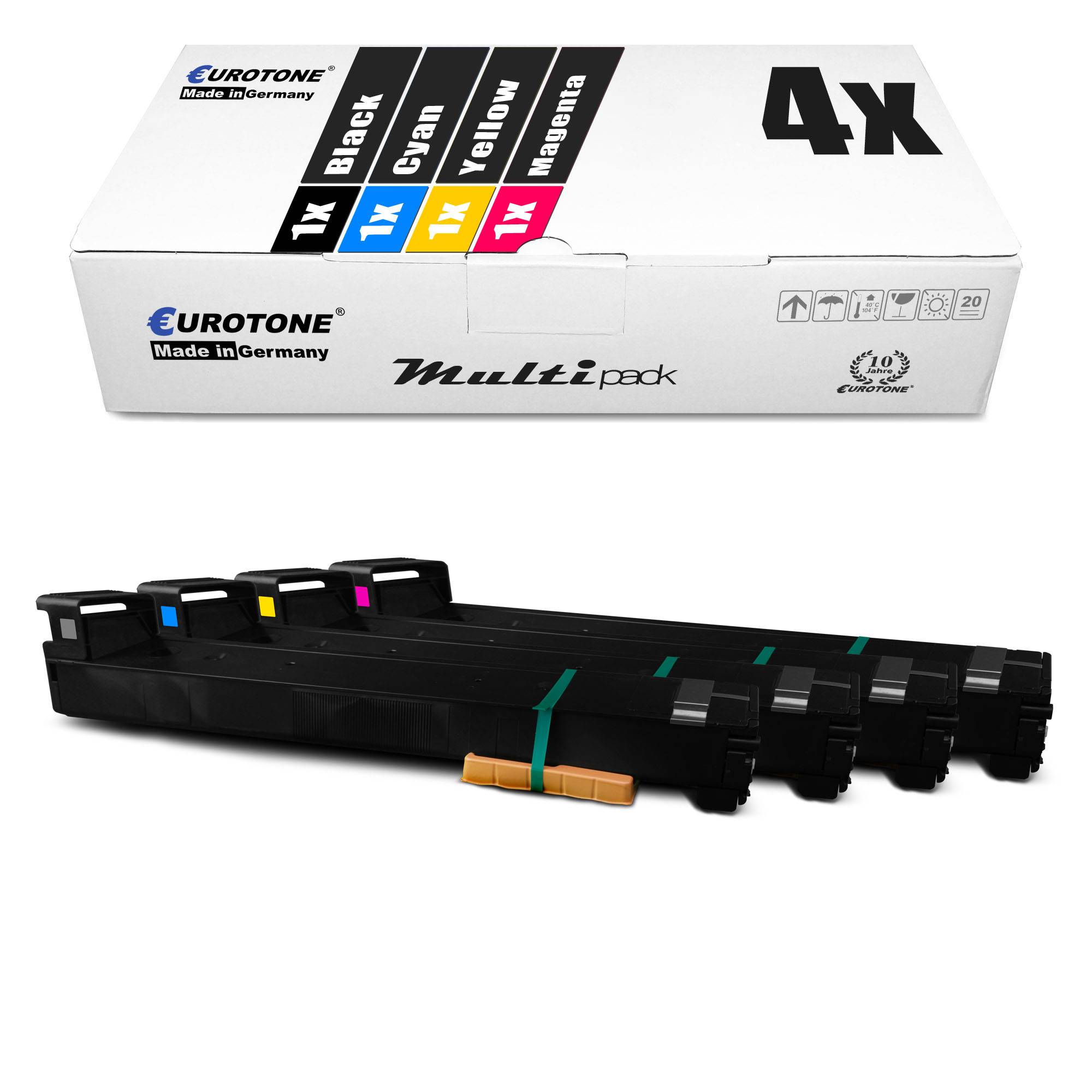 Eurotone 4 Lasertoner ersetzt HP CF310A 826A CF311A 826A CF313A 826A CF312A 826A-0