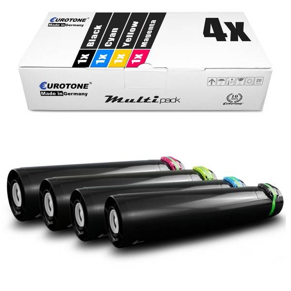 Eurotone 4 Lasertoner ersetzt Lexmark C930H2KG C930H2CG C930H2MG C930H2YG
