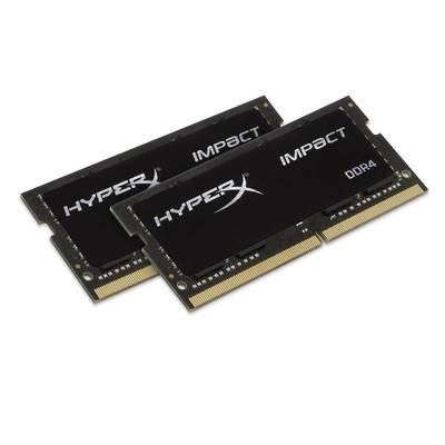 HX426S15IB2K2/16 - HyperX Impact - DDR4 - 16 GB: 2 x 8 GB - SO DIMM 260-PIN - ungepuffert