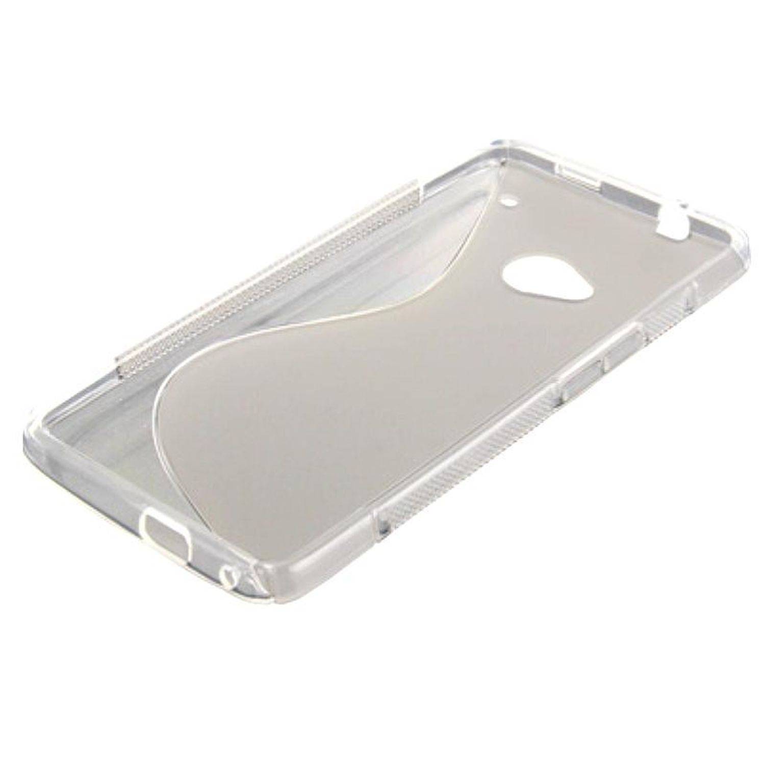 HTC One Handyhülle Backcover Transparent-2