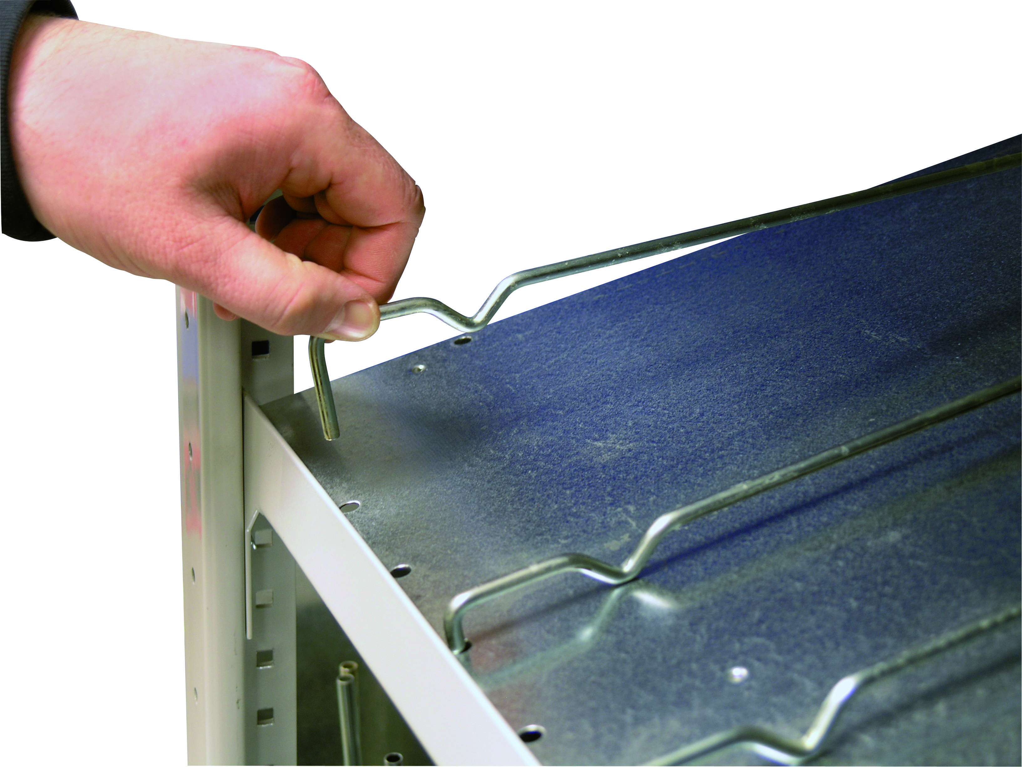SCHULTE Lagertechnik Kanban.GR. 2000x1000x500 mm, mit - Trenn-und Seitenführung, 8 Böden-1