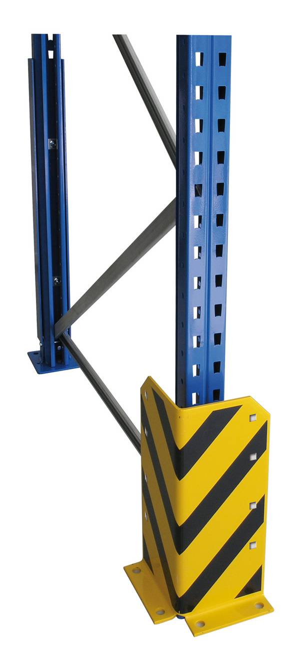 Rammschutz U-Form Höhe 400 mm schwarz/gelb - Artikel: 7830493426