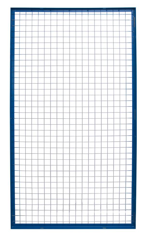 Gitterrückwand FB2700xH1500 mm blau/verzinkt SCHULTE Lagertechnik