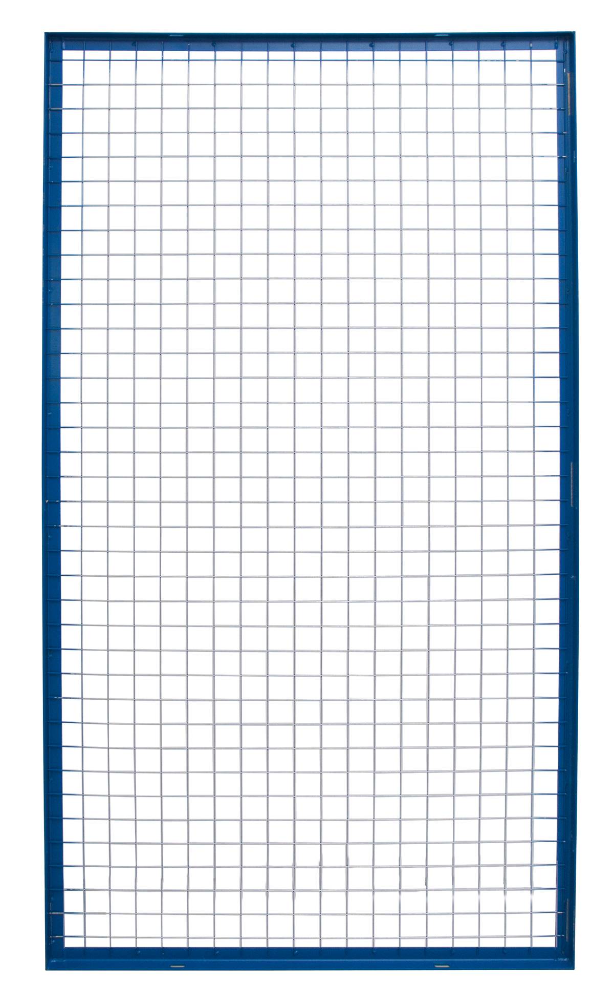 Gitterrückwand blau/verz.2700x1500 mm-0