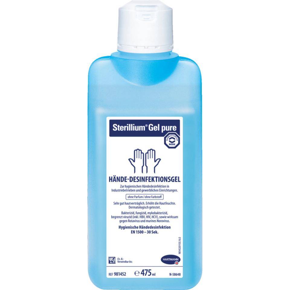 HARTMANN Desinfektionsmittel Sterillium® Gel pure, Handdesinfektion, 475ml/Flasche-0
