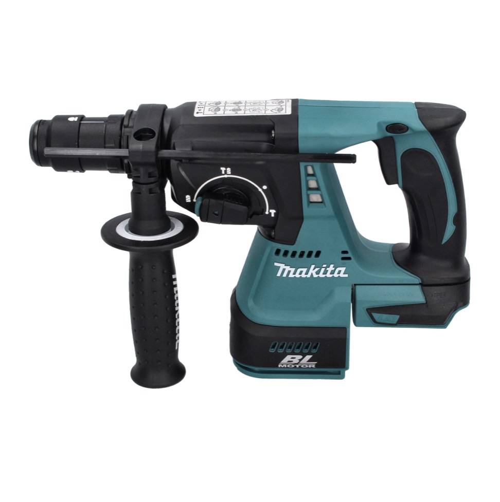 Makita DHR 243 RF Akku Bohrhammer 18 V SDS plus Brushless + 2x Akku 3,0 Ah + Ladegerät-3