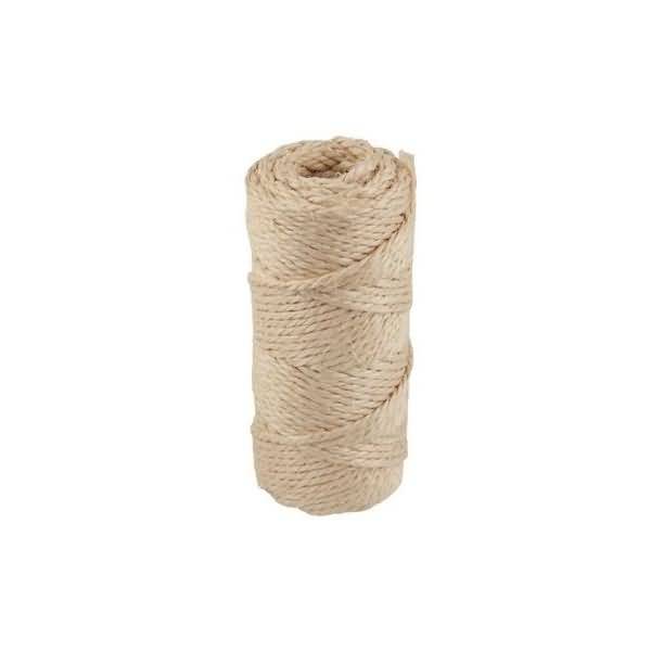 Sisal-Kordel aus Naturfaser 150m braun-0