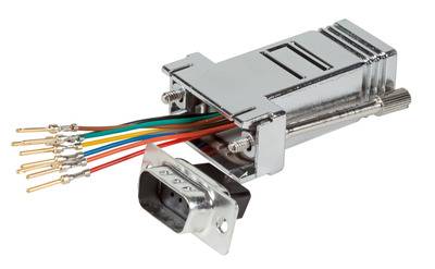 EFB Elektronik EFB-Elektronik - Netzwerkadapter - DB-9 (M) - zu RJ-45 (W) - abge-0