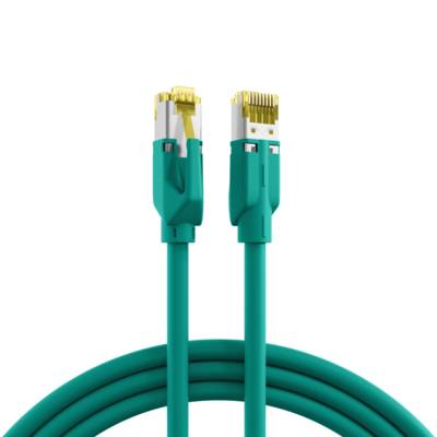 RJ45 Patchkabel Cat.6A S/FTP LSZH, Draka UC900 TM31 grün 2m Kupferverkabelung-0