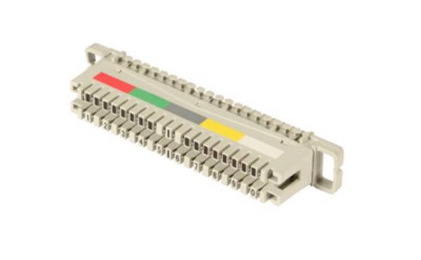 EFB Elektronik Anschlussleiste LSA 2/10 zu 10DA mit Farbcode - 0 Doppeladern - f