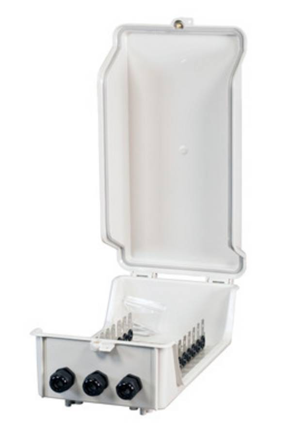 EFB-Elektronik 46052.1, TT Kleinverteiler 3 100DA IP54 BxHxT = 190 x 375 x 115 mm