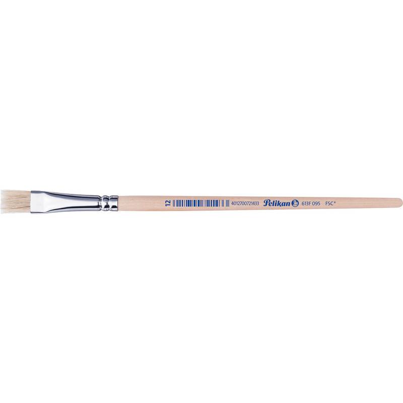 Pelikan 613F Borstenpinsel Größe 12 400141582-0