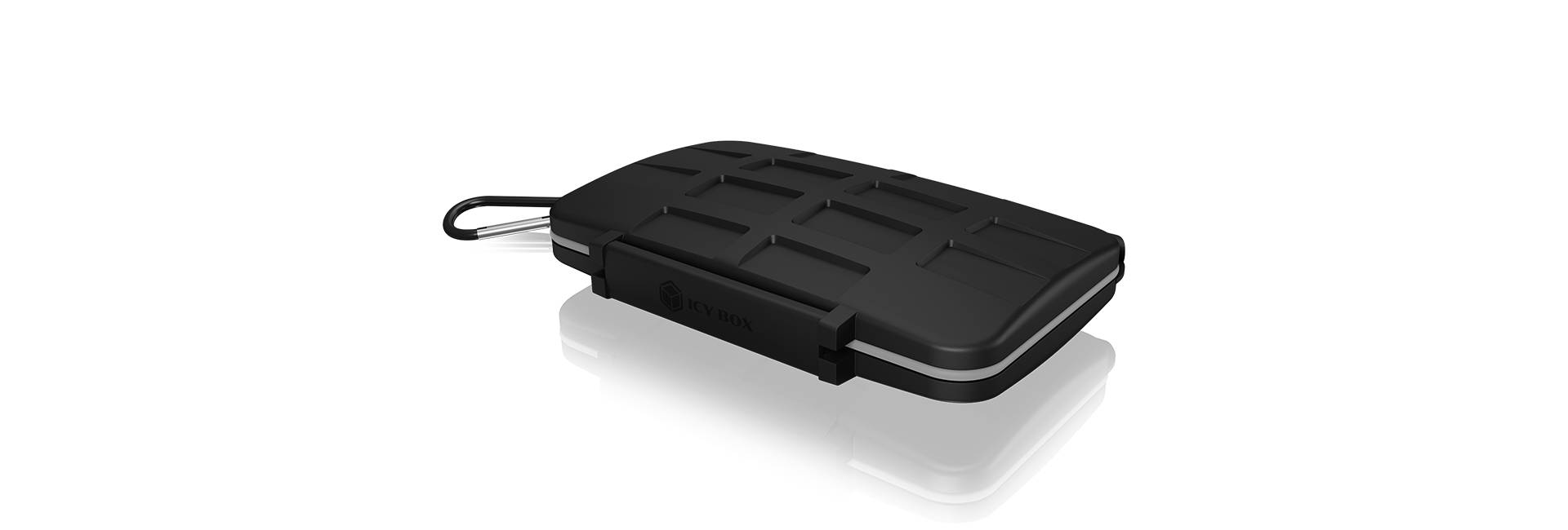 IB-AC620-CR Schutzbox für SD (x8), microSD (x16) und CF (x4) -Karten-2