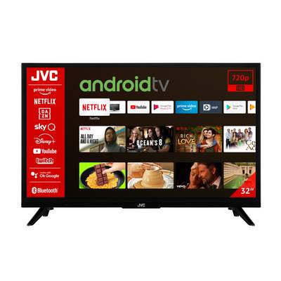 JVC LT-32VAH3055 32 Zoll Fernseher Android TV (HD-ready, HDR, Smart TV, Bluetooth, Triple-Tuner)