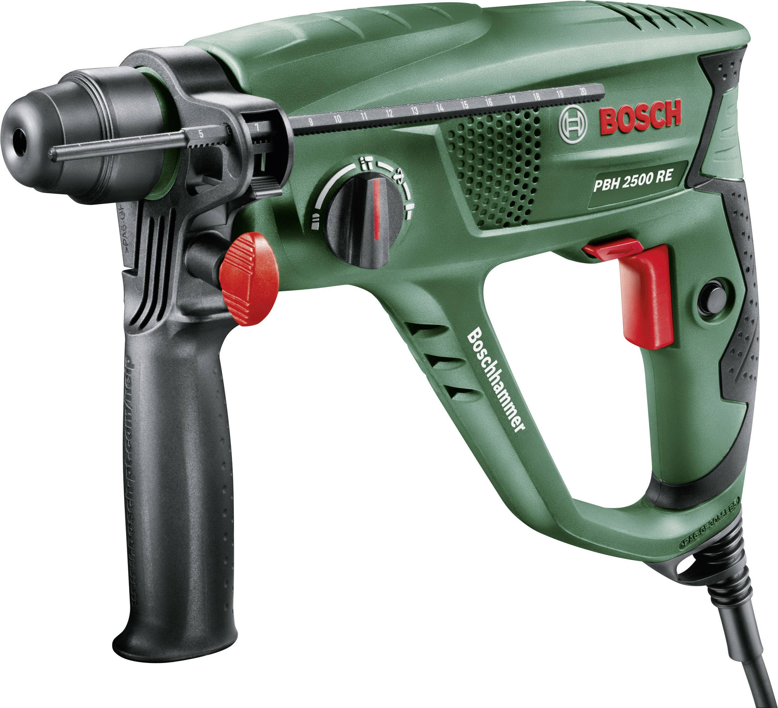 BOSCH PBH 2500 RE - Bohrhammer - 600 W - 3 Modi - SDS-plus - 1.9 Joules (0603344401)