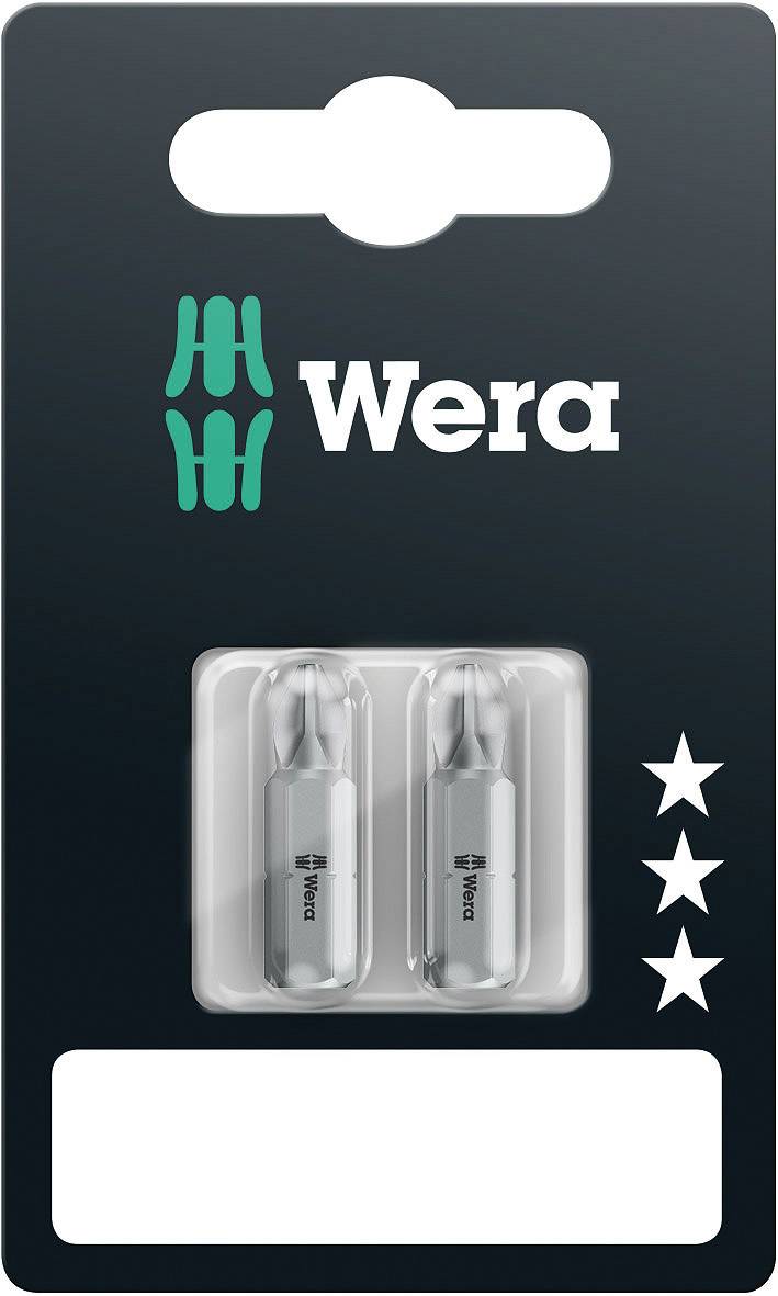 WERA Kreuzschlitz-Bit PH 3 Wera 851/1 Z SB SiS Werkzeugstahl legiert, zähhart D 6.3 2 St.