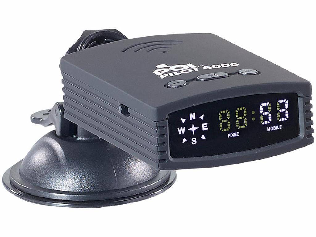 POI Pilot 6000 GPS Blitzer und Radarwarner Gefahren-Warner mit POI-Daten für Europa-1
