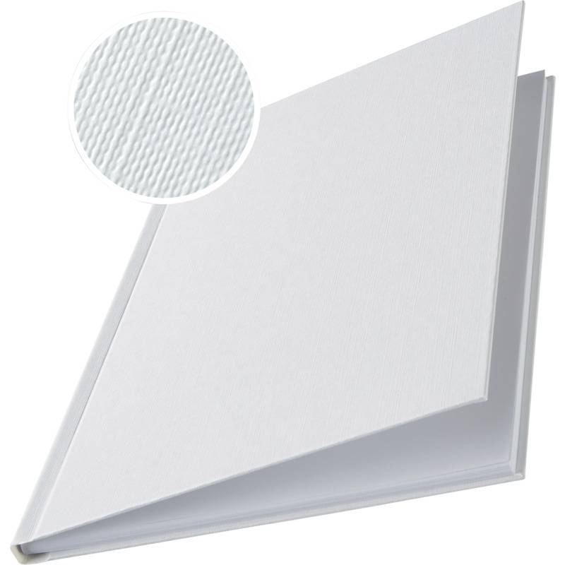 LEITZ Buchbindemappe impressBind, A4, 7 mm, weiß, Hard Cover-0