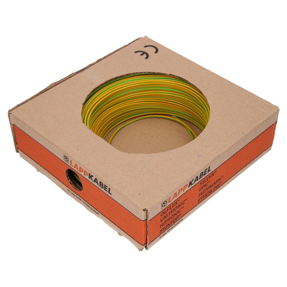 Lapp 4521001 PVC Einzelader H07V-K 25 mm² grün/gelb-0