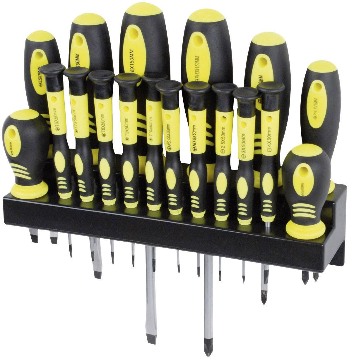 MANUFORE Langnasenzangen Set 3-tlg. - Spitzzangen Für Elektro & Werkstatt