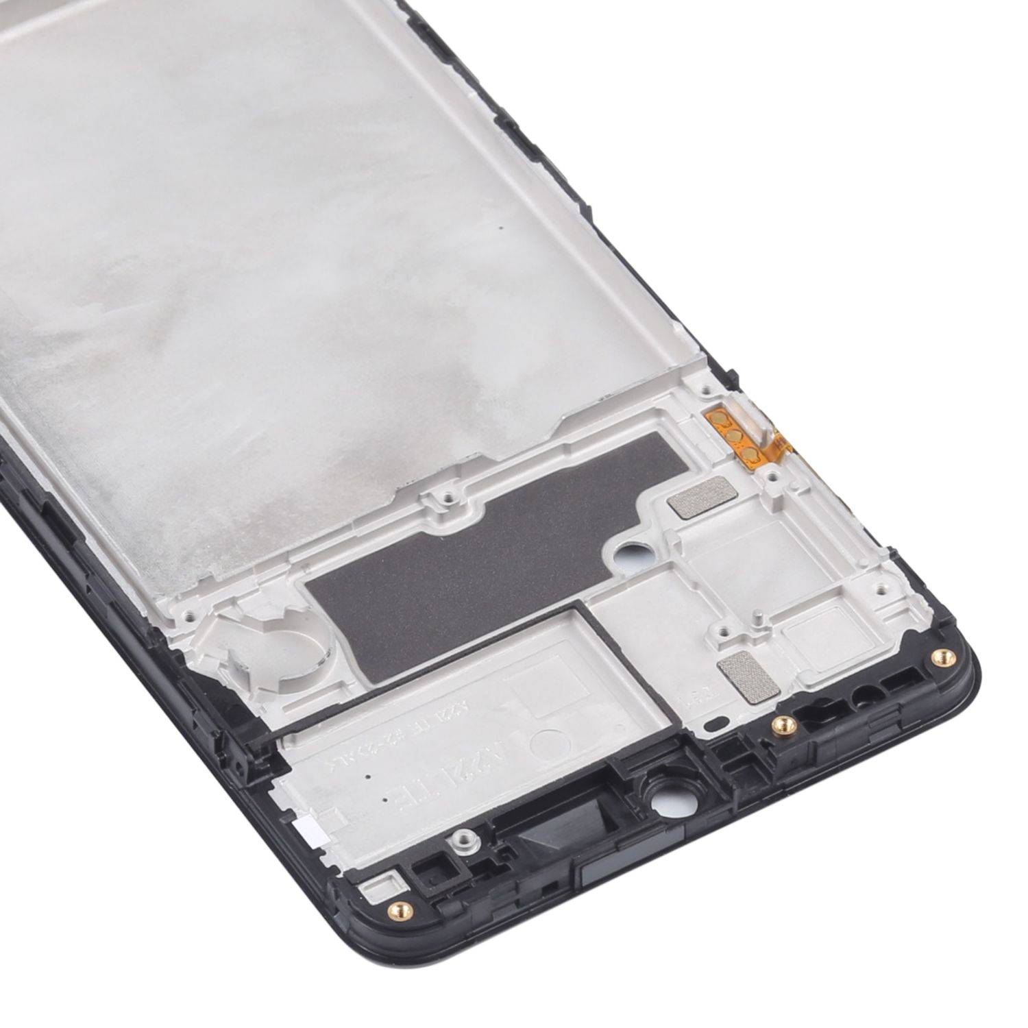 Für Samsung Galaxy A22 Front Housing LCD Bezel Rahmen Reparatur Ersatz Schwarz-3
