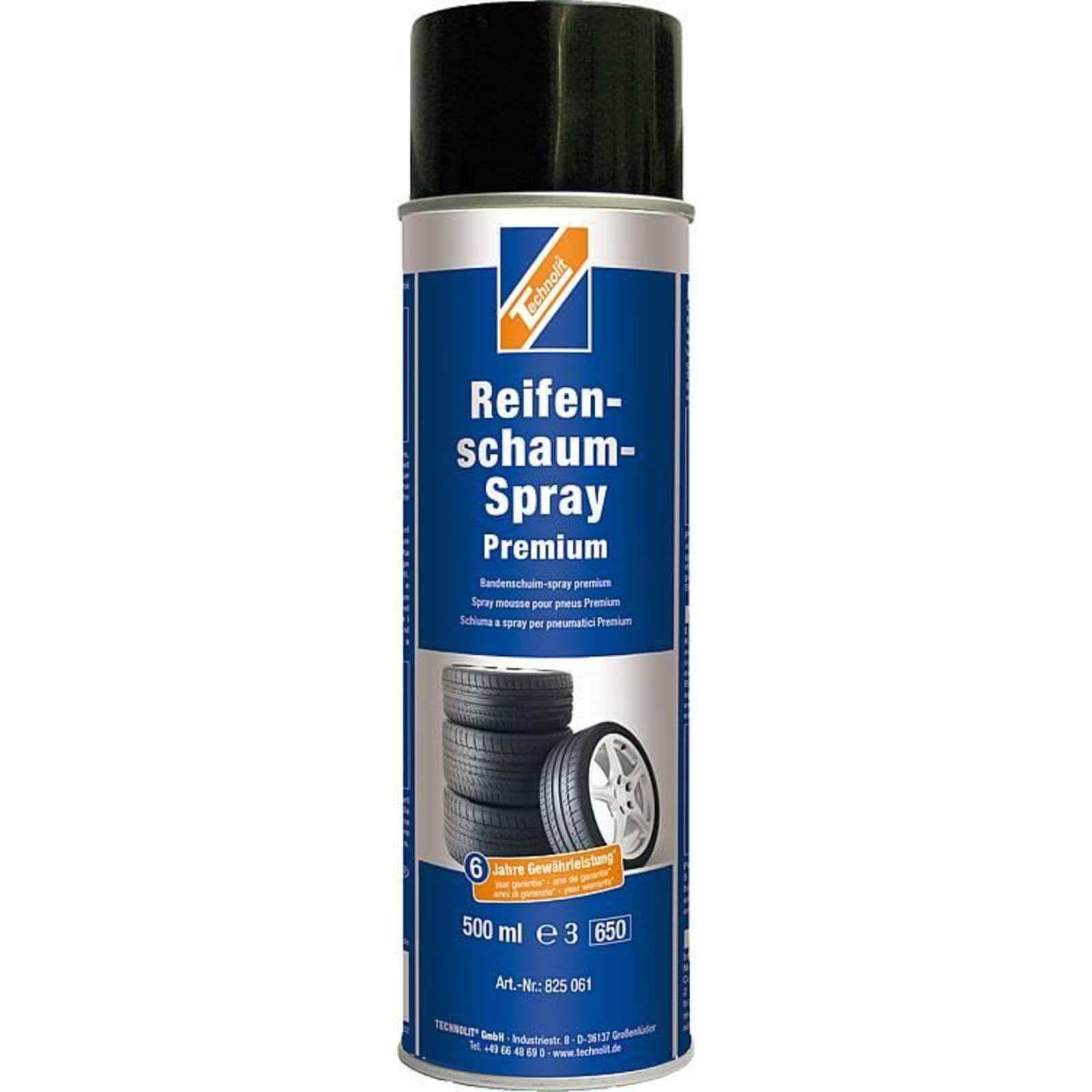 TECHNOLIT Reifenschaum-Spray Premium 500 ml-0