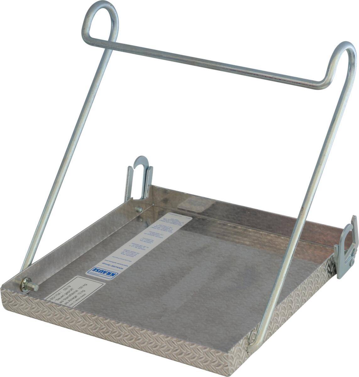 Einhängetritt,f. Sprossenstehleiter,Tragl. 150kg,Alu-6