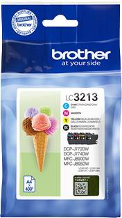 Brother LC3213 - 4er-Pack - Schwarz, Gelb, Cyan, Magenta - Original - Tintenpatr-0
